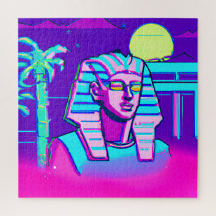 Puzzle Synthwave Pharaoh