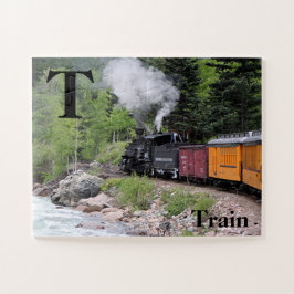 Puzzle T es para tren (& río, Colorado)