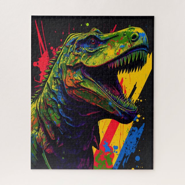 Puzzle T Rex Jurassic (Vertical)