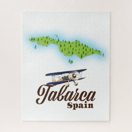 Puzzle Tabarca España Mapa hermoso