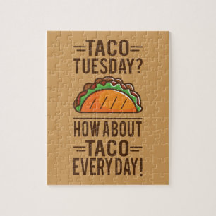 Puzzle ¿Taco martes? ¡Taco diario!