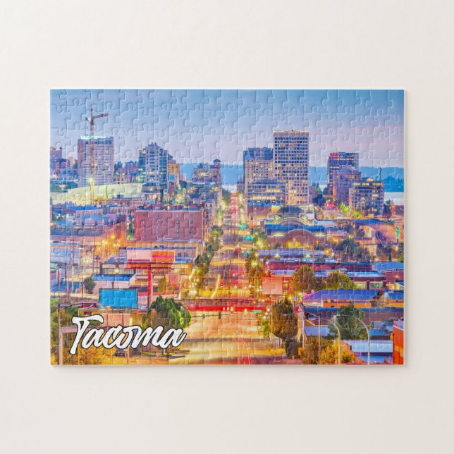 Puzzle Tacoma, Washington, Estados Unidos (Horizontal)