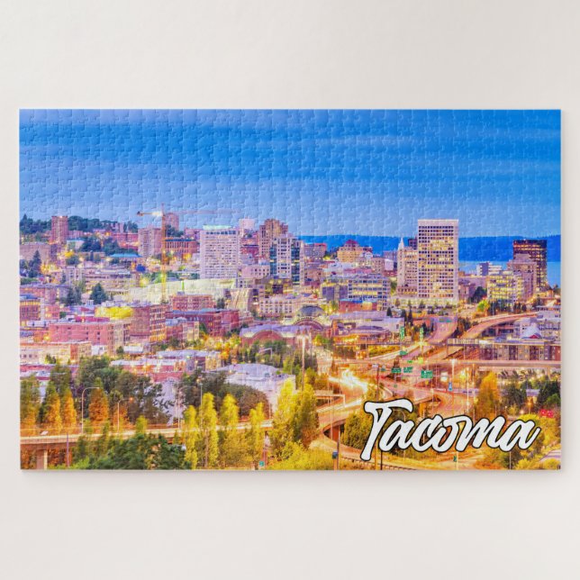 Puzzle Tacoma, Washington, Estados Unidos (Horizontal)