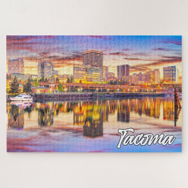 Puzzle Tacoma, Washington, Estados Unidos (Horizontal)