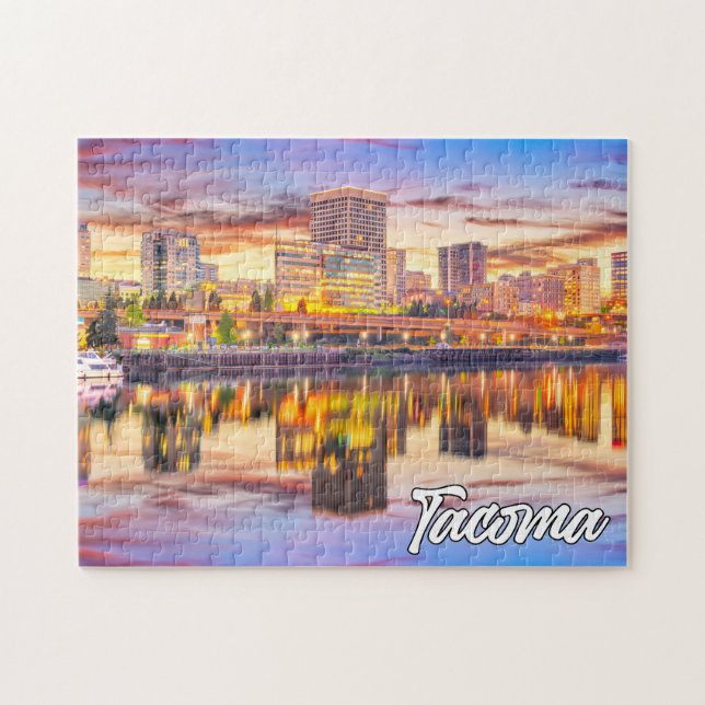 Puzzle Tacoma, Washington, Estados Unidos (Horizontal)