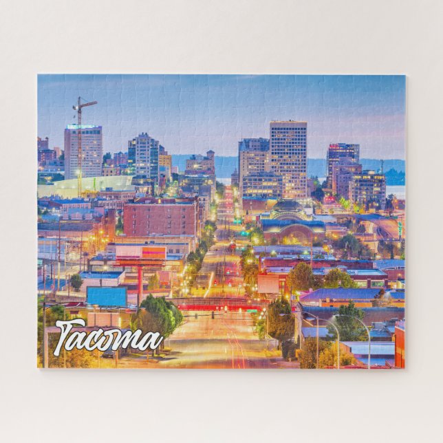 Puzzle Tacoma, Washington, Estados Unidos (Horizontal)