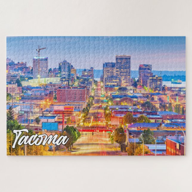Puzzle Tacoma, Washington, Estados Unidos (Horizontal)