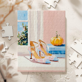 Puzzle Tacones altos glamurosos de otoño moda