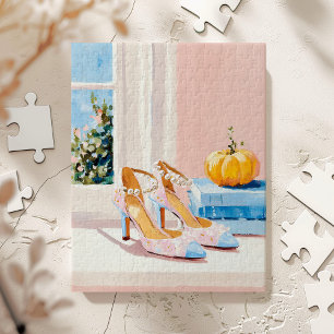 Puzzle Tacones altos glamurosos de otoño moda