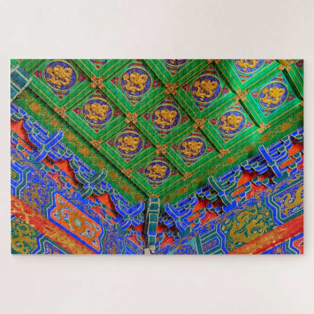 Puzzle Tailandia, Bangkok | Templo Dragón (Horizontal)