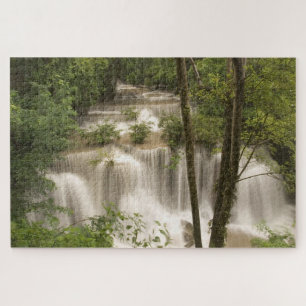 Puzzle Tailandia, cascada de Huai Mae Khamin