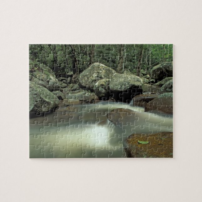 Puzzle Tailandia, isla de Kohsamui, paisaje de selva trop (Horizontal)