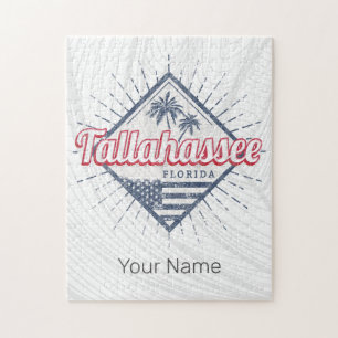 Puzzle Tallahassee City Florida Estados Unidos