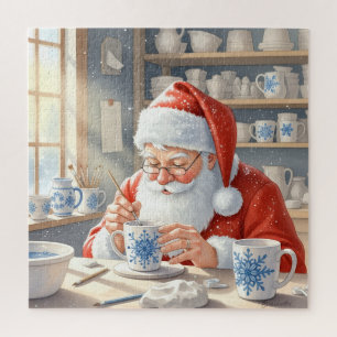 Puzzle Taller de Cerámica de Santa: Cerámica Pintada a Ma