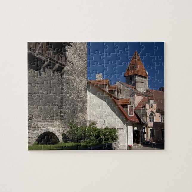 Puzzle Tallin, Estonia. Tallin es un poco un (Horizontal)
