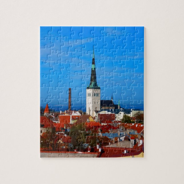 Puzzle Tallinn, Estonia (Vertical)