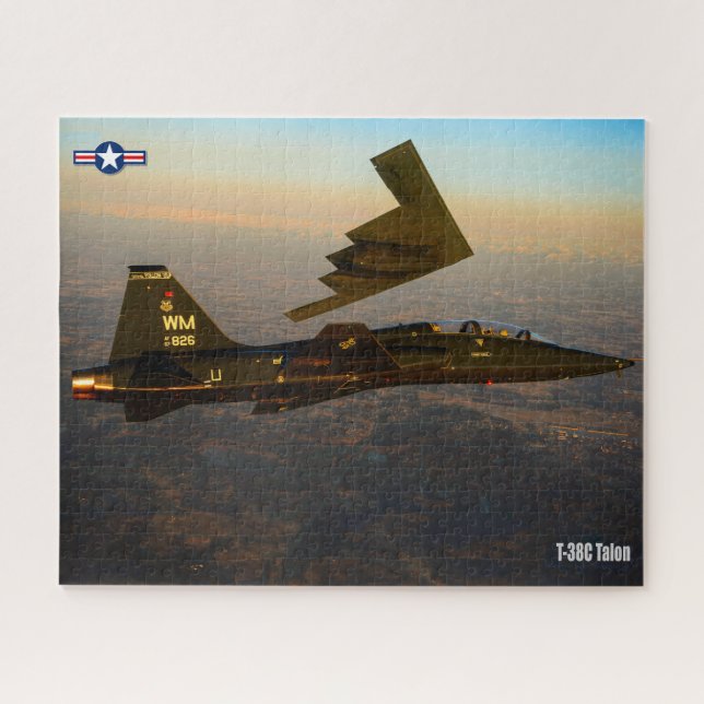 Puzzle TALÓN T-38C (16x20 pulgadas) (Horizontal)