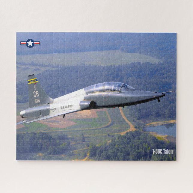 Puzzle TALÓN T-38C (16x20 pulgadas) (Horizontal)