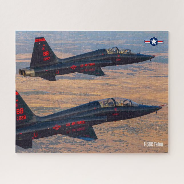 Puzzle TALÓN T-38C (16x20 pulgadas) (Horizontal)