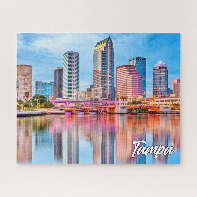 Puzzle Tampa, Florida, Estados Unidos (Horizontal)