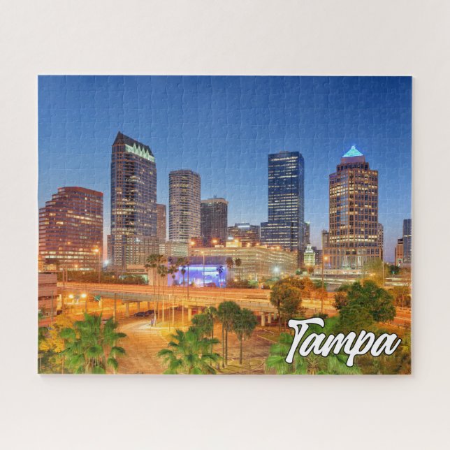 Puzzle Tampa, Florida, Estados Unidos (Horizontal)