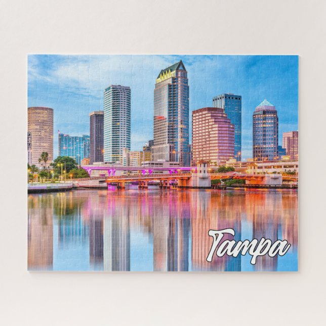 Puzzle Tampa, Florida, Estados Unidos (Horizontal)