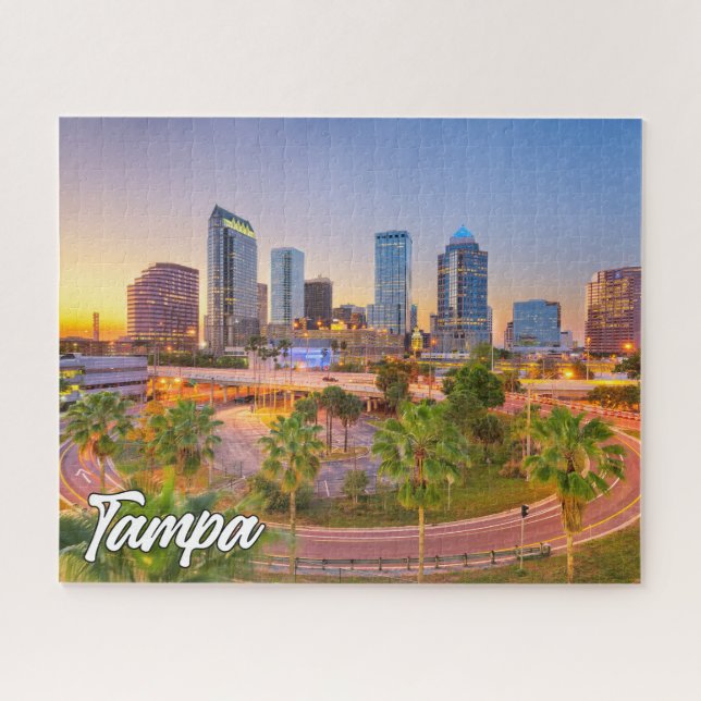 Puzzle Tampa, Florida, Estados Unidos (Horizontal)