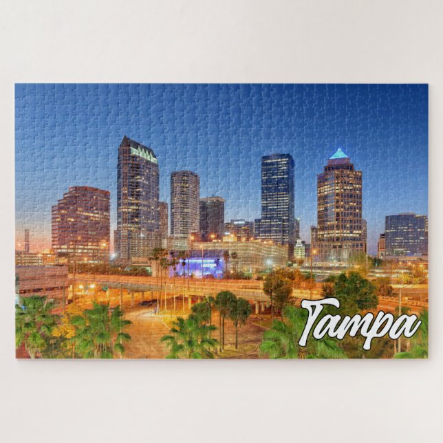 Puzzle Tampa, Florida, Estados Unidos (Horizontal)