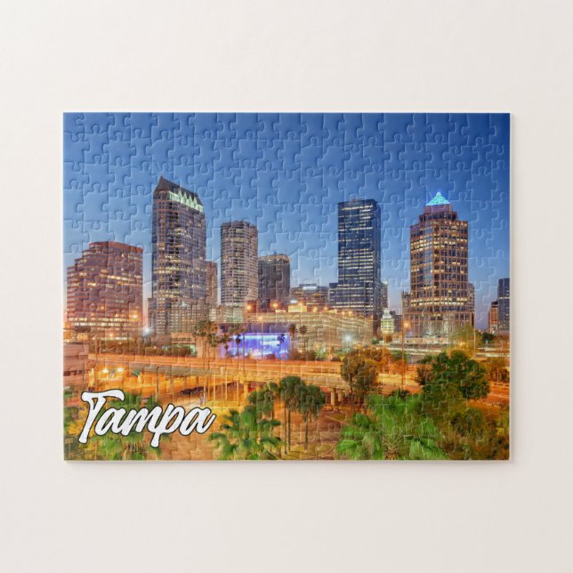 Puzzle Tampa, Florida, Estados Unidos (Horizontal)