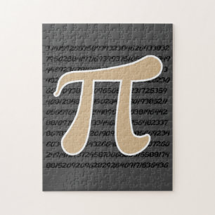 Puzzle Tan Brown Pi