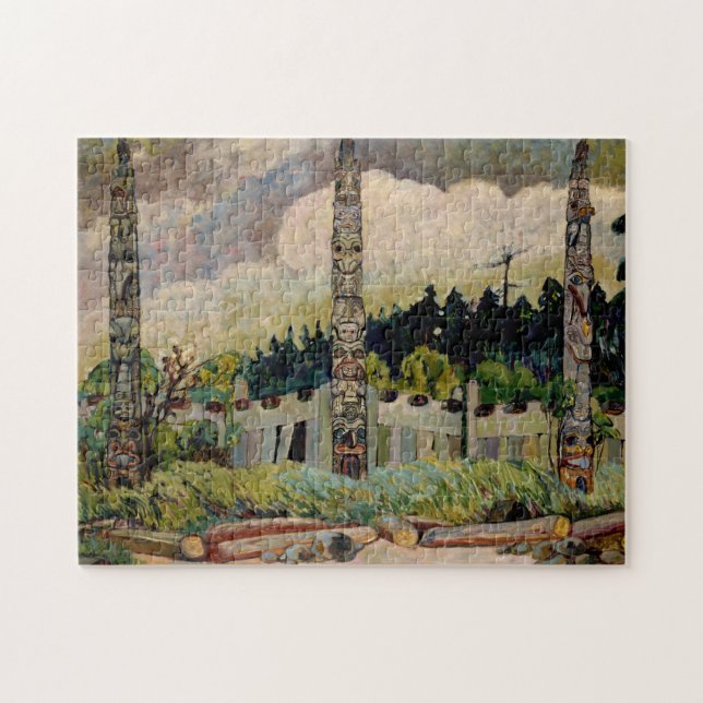 Puzzle Tanoo, Q.C.I, 1913 por Emily Carr (Horizontal)