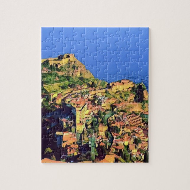 Puzzle TAORMINA - Sicilia - (Vertical)