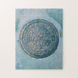 Puzzle Tapa de servicios públicos de Londres - 11x14 - 25