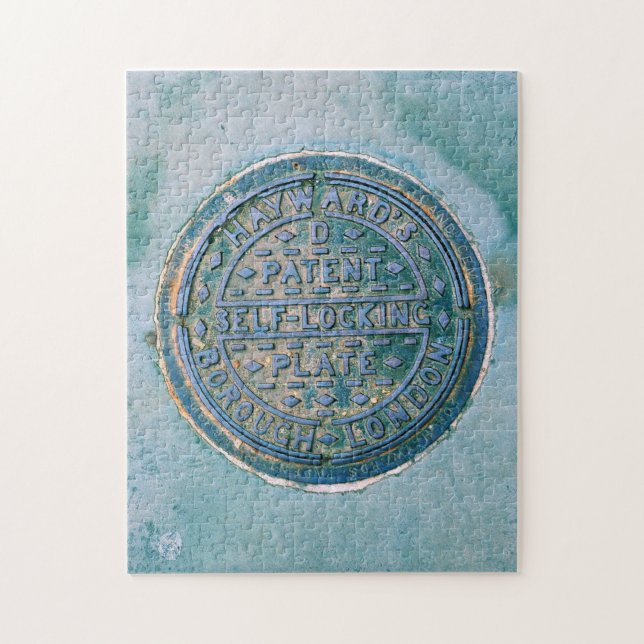 Puzzle Tapa de servicios públicos de Londres - 11x14 - 25 (Vertical)