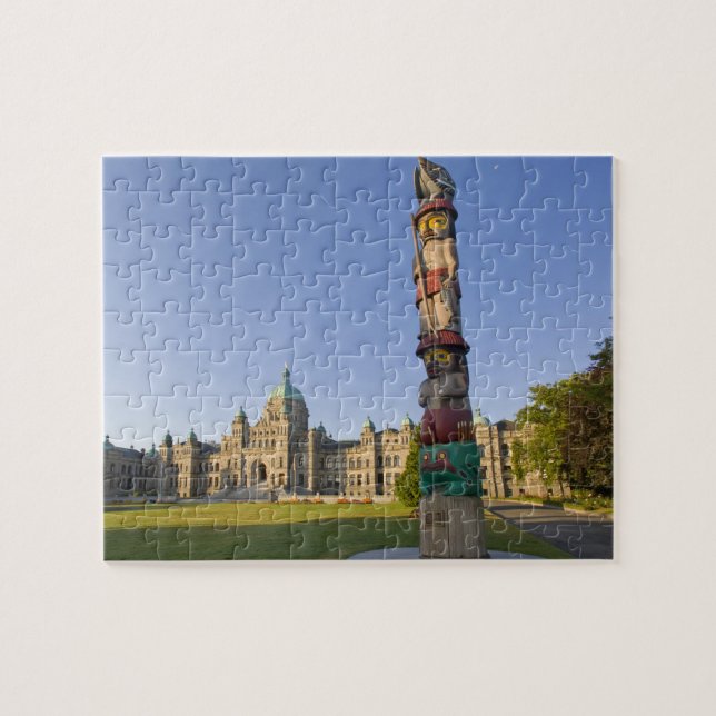 Puzzle Tapa del tótem en el edificio del Parlamento en (Horizontal)