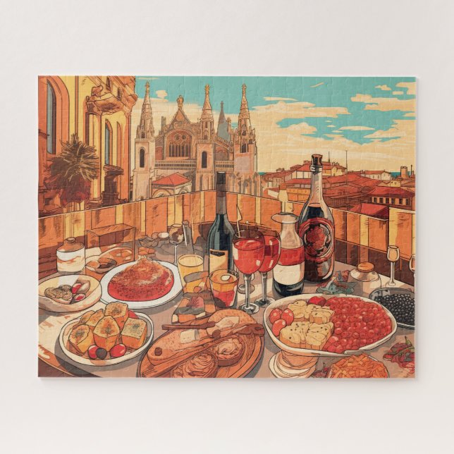 Puzzle Tapas De Barcelona (Horizontal)