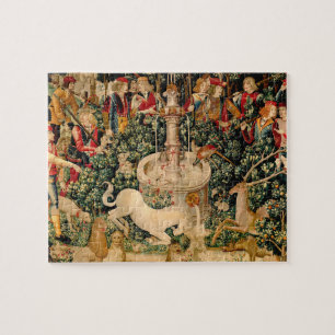 Puzzle Tapices del Unicornio Encontrado Leyenda Mito Arte