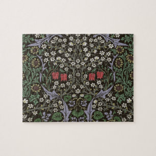 Puzzle Tapiz floral de William Morris Blackthorn