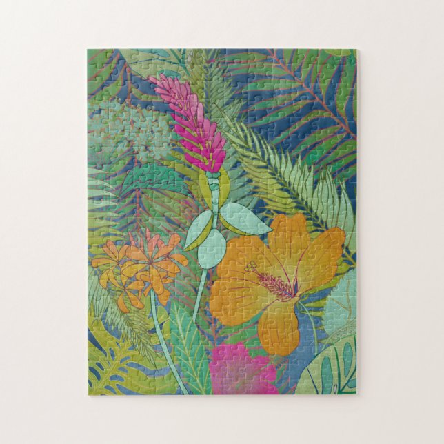 Puzzle Tapiz tropical II (Vertical)