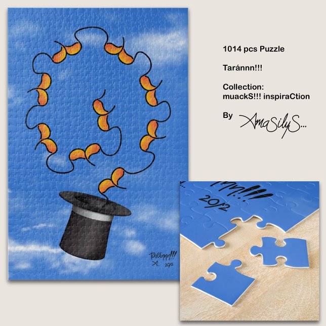Puzzle tarannn muackS (Gorra del asistente)-AmaSilyS-1014 (Enjoy your free time and stimulate your mind by putting together this Taránnn!!!)