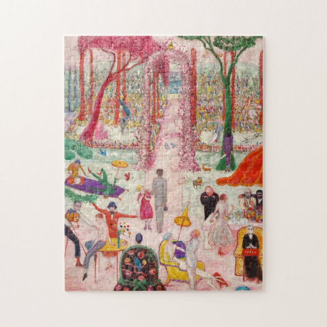 Puzzle Tarde del domingo en el país, 1917 (Vertical)