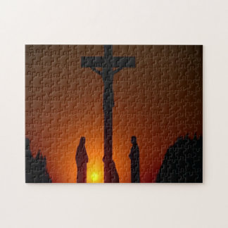 Puzzle Tarde en la cruz de la crucifixión