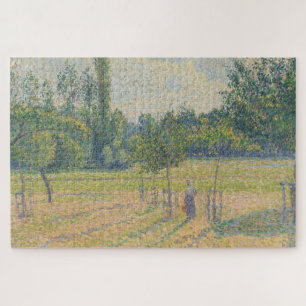 Puzzle "Tarde tardía en nuestro prado" - Camille Pissarro