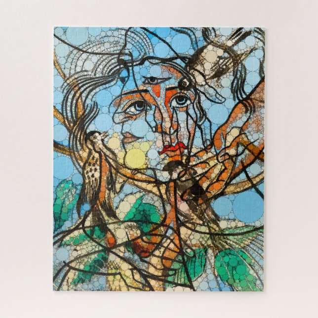 Puzzle Tarín, puntos infinitos por Francis Picabia (Vertical)