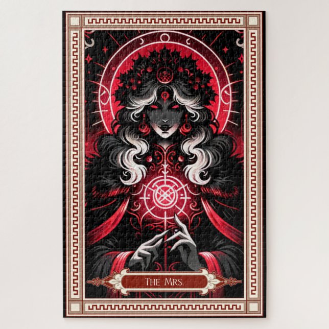 Puzzle Tarjeta Claus Tarot (Vertical)