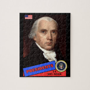 Puzzle Tarjeta de béisbol de James Madison
