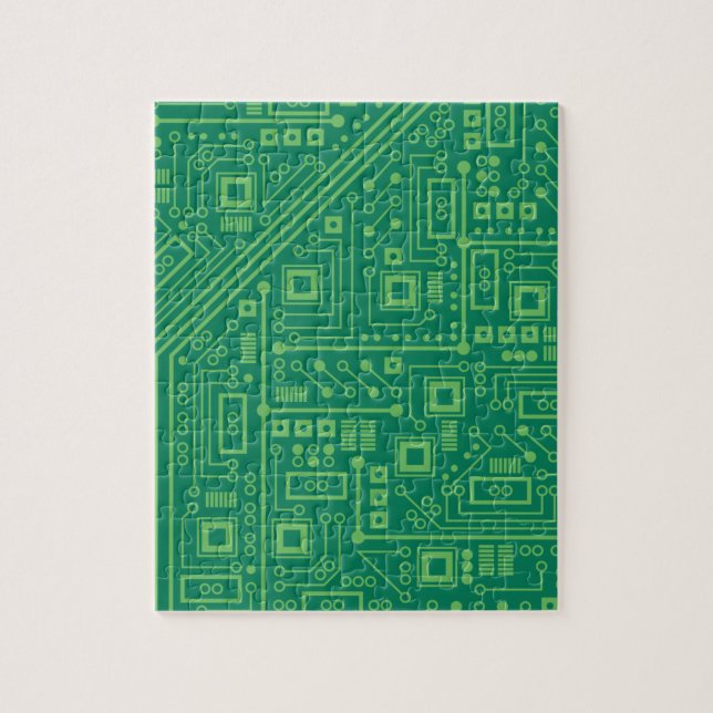 Puzzle Tarjeta de circuito de robots (Vertical)