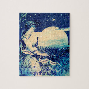 Puzzle Tarjeta de comercio victoriana Oliver Chilled Plow