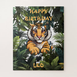 Puzzle Tarjeta de cumpleaños personalizada para niños