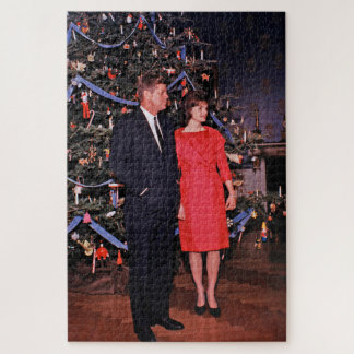 Puzzle Tarjeta de Navidad del presidente estadounidense J